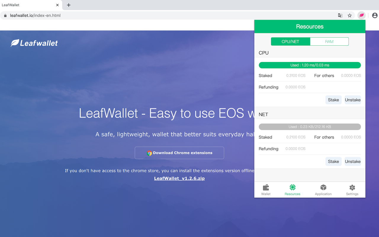 LeafWallet - Easy to use EOS wallet Preview image 8