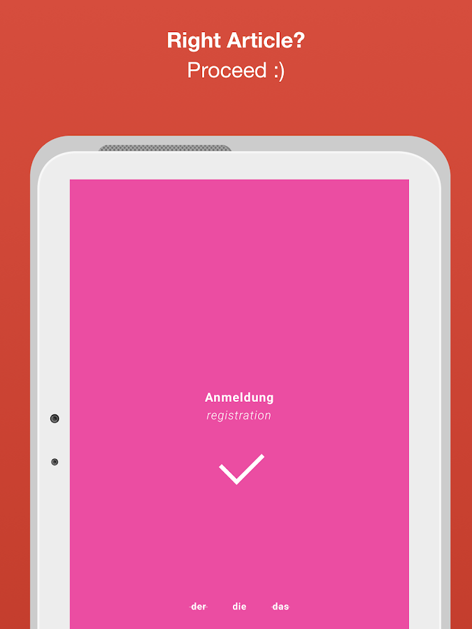 Der Die Das - learn german articles & nouns - free - Android Apps on
