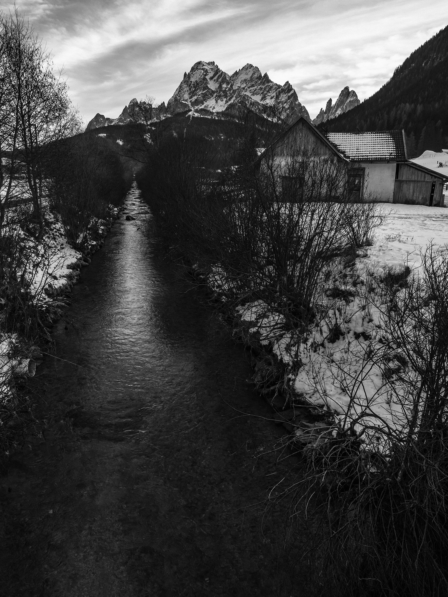 Snow river di Filippo Boatto