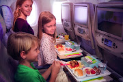 Young flyers can enjoy specially designed children's meals while flying on Emirates.