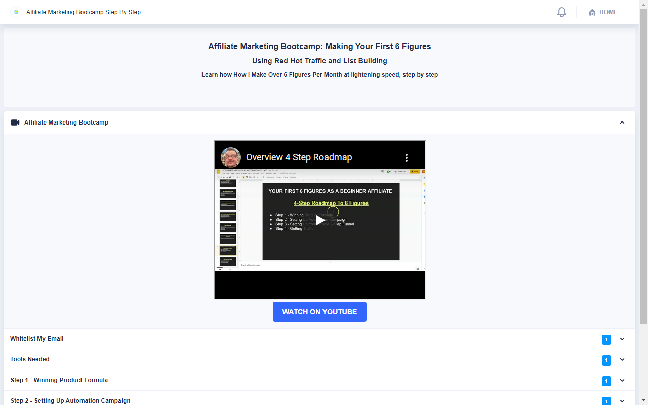 Affiliate Marketing Bootcamp Step By Step Preview image 2