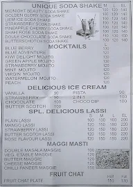 Dady Cool Shake & Ice Cream Parlour menu 3