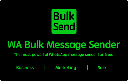 WA Bulk Message Sender small promo image