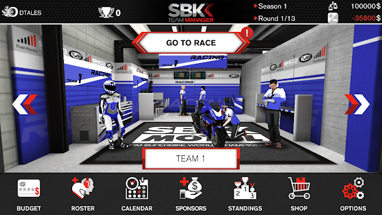 SBK Team Manager banner