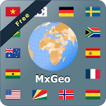 Cover Image of 下载 World atlas & world map MxGeo 3.5 APK