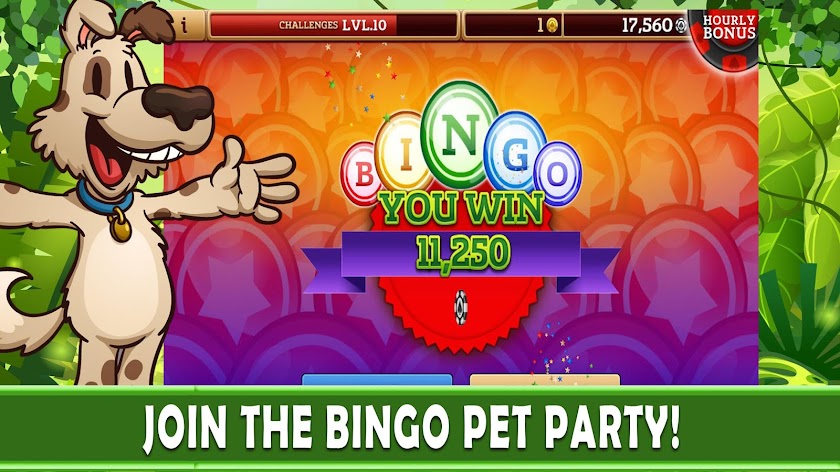 Bingo Pets Party Screen 2