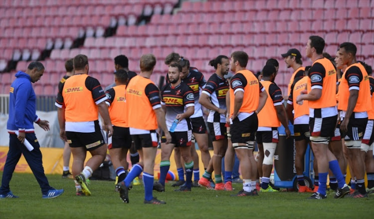 Drinks during the DHL Stormers training session and press conference at DHL Newlands Stadium on July 05, 2018 in Cape Town, South Africa.