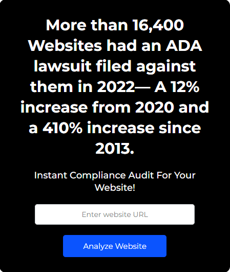 ADA Website Compliance Audit