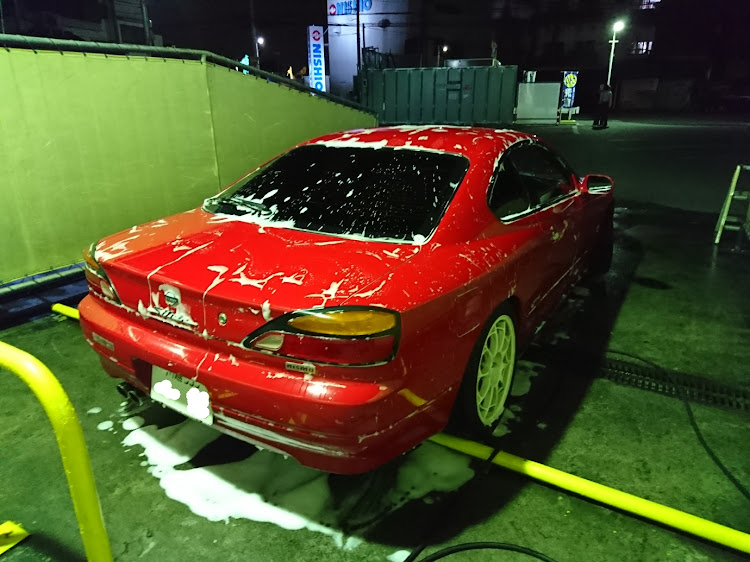 シルビアの洗車・夜の洗車・夜の・夜・ヌルテカに関するカスタム事例の投稿画像4枚目