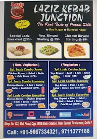 Laziz Kebab Junction menu 1