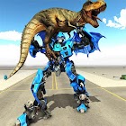 Transforming Dragon Robot VS Jurassic Dino World 1.3