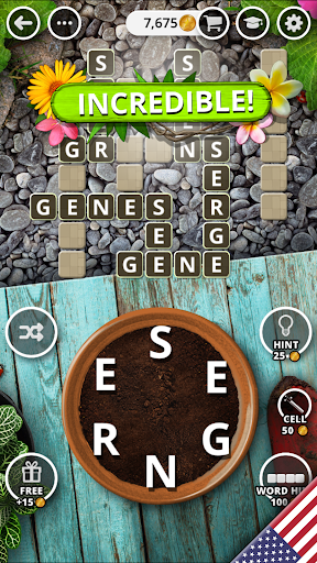 Garden of Words - Word game