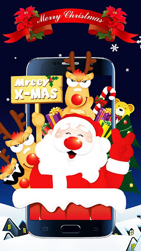 Merry Christmas Launcher Theme