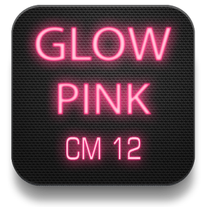 Glow Pink CM13 CM12/12.1 Theme