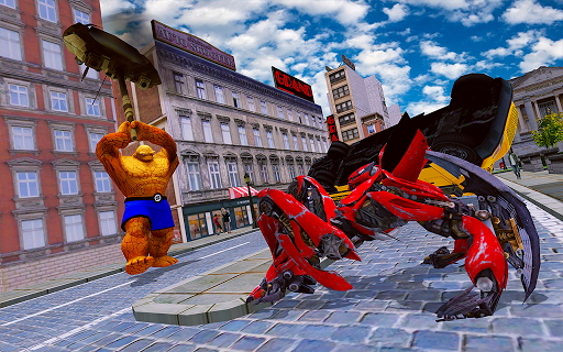 Incredible Grand Hero Monster City Robot War