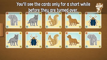 Lucky's Memory Game Screenshot