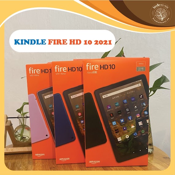 Newseal 100% | Máy Tính Bảng Kindle Fire Hd 10 11Th 2021 Chính Hãng Nhập Khẩu Usa, Japan