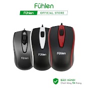 Chuột Máy Tính Có Dây Fuhlen L102 Dành Cho Văn Phòng Chính Hãng Fuhlen Gaming - Hàng Chính Hãng Bảo Hành 2 Năm