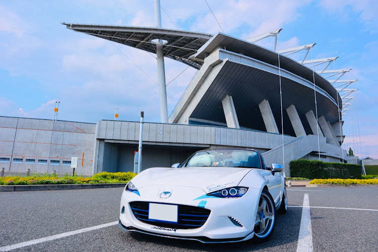 ロードスターのtwo-k・維新みらいスタジアム・屋根？とコラボに関するカスタム事例の投稿画像5枚目