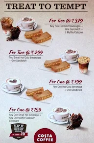 Costa Coffee menu 5