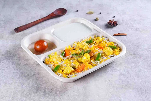 Lucknowi Veg Biryani Mini-Thali (Meal)