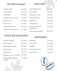 N.Bar Cafe menu 1