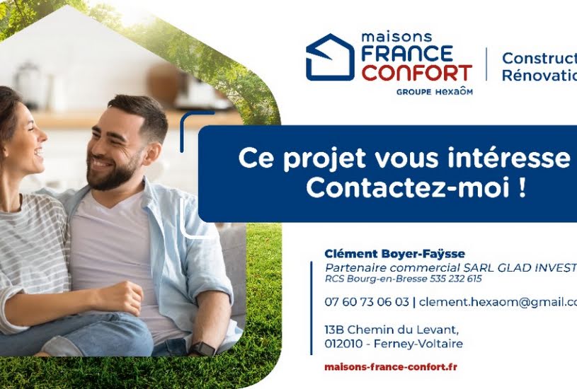  Vente Terrain à bâtir - 800m² à Prévessin-Moens (01280) 