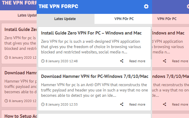 The VPNForPC - Latest Update News Preview image 0