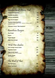 Westeros menu 5