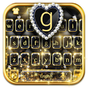 Luxurious Black Keyboard Theme 10001001 Icon