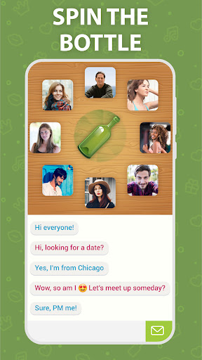 Screenshot Spin the Bottle: Stranger chat