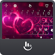 Sparkling Love Heart Keyboard Theme 6.4.30.2019 Icon