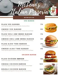 Mcleans Italian Pizzeria menu 4