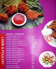 Timeless Restaurant menu 5