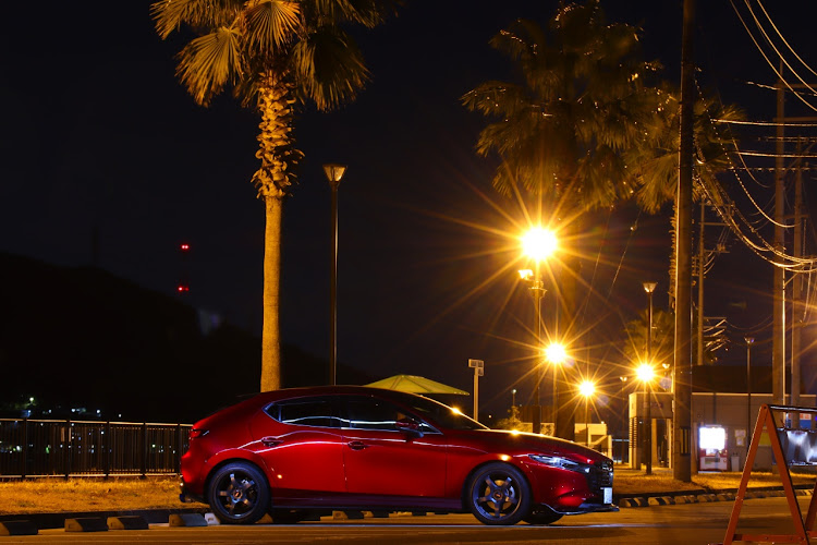 MAZDA3の広島・夜活でストレス解消・ドライブ・オフ会・朝のルーティンに関するカスタム事例の投稿画像2枚目