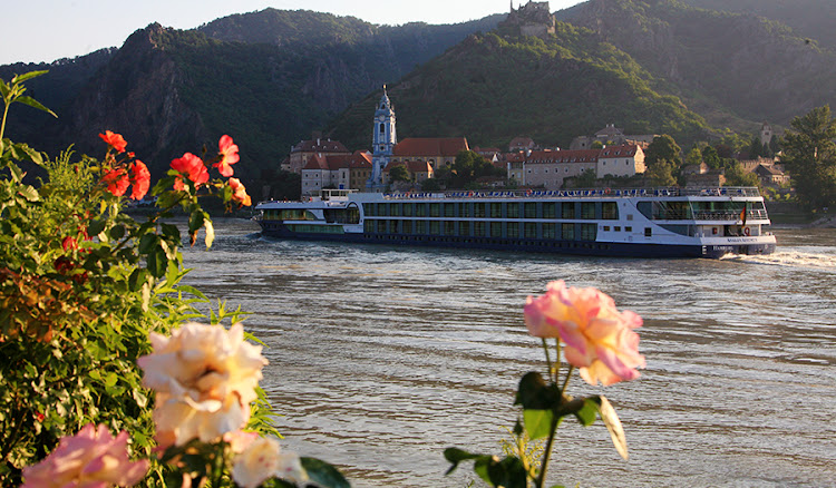 Avalon Affinity cruising the Danube River in Wachau, Austria.