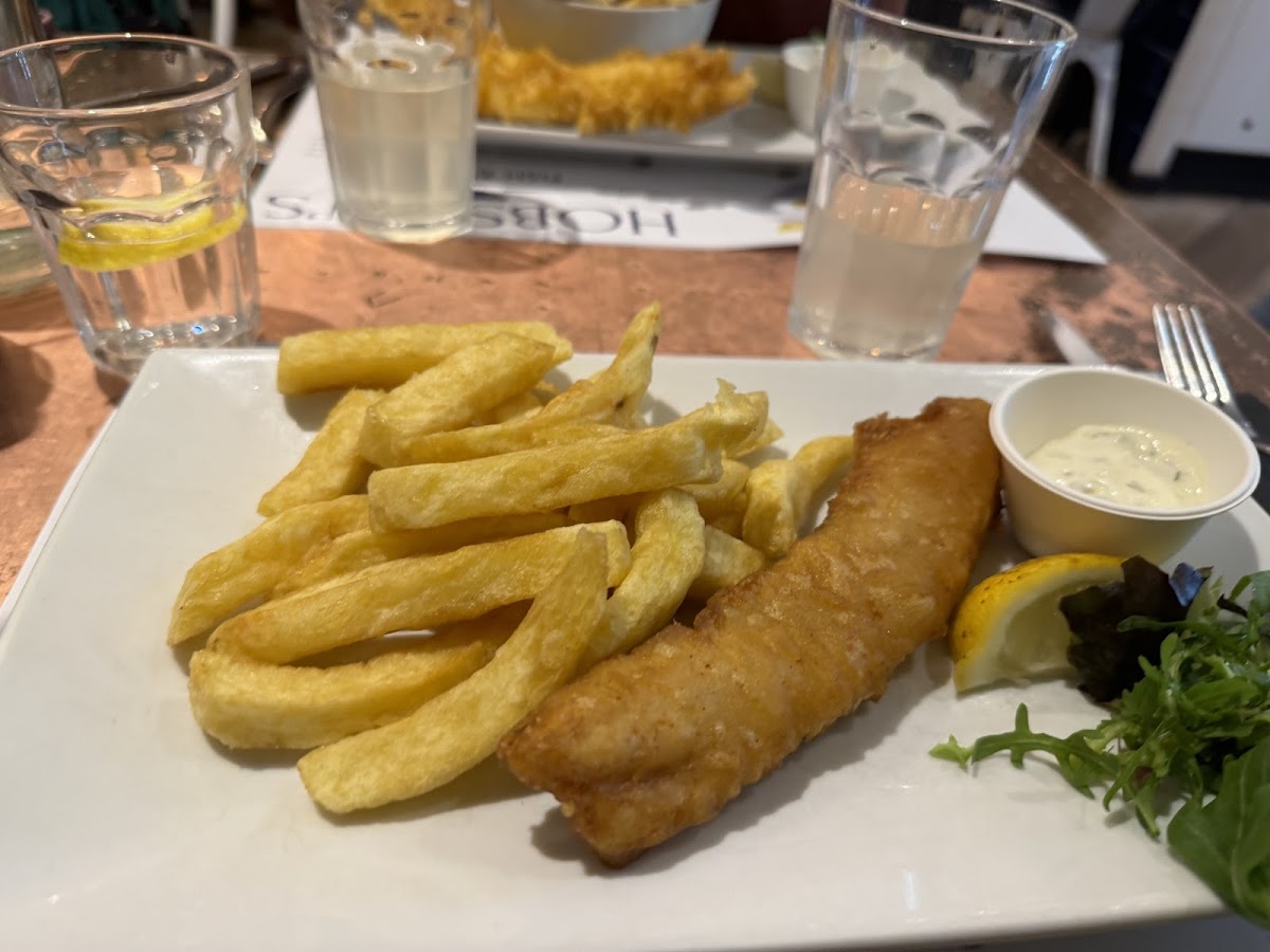 Gluten-Free at Hobson's Fish & Chips Soho