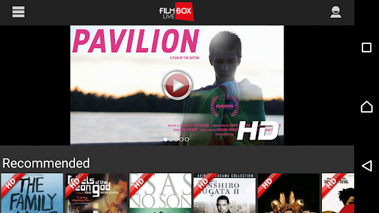 Filmbox Live Screenshot