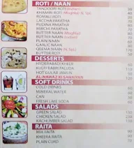 Khan Baba-Kebab Wale menu 1