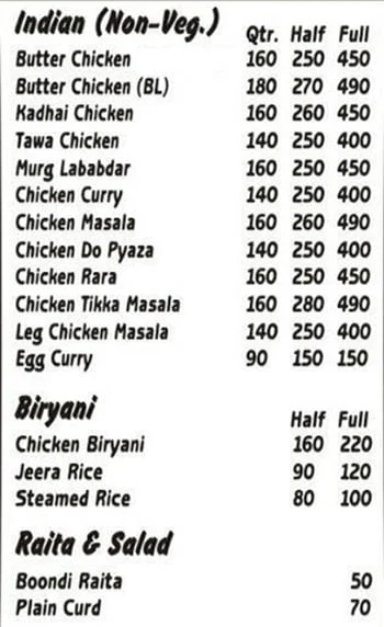 Snacks And Gravy menu 