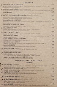 Moti Mahal Delux Tandoori Trail menu 3