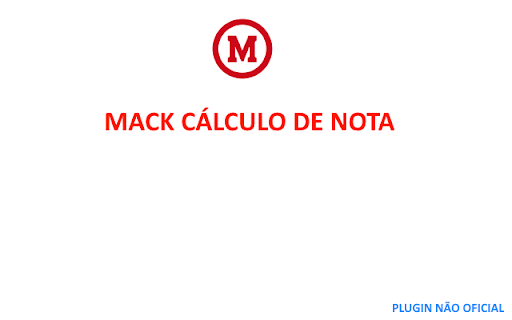 Calculo de Notas - TIA - Mackenzie