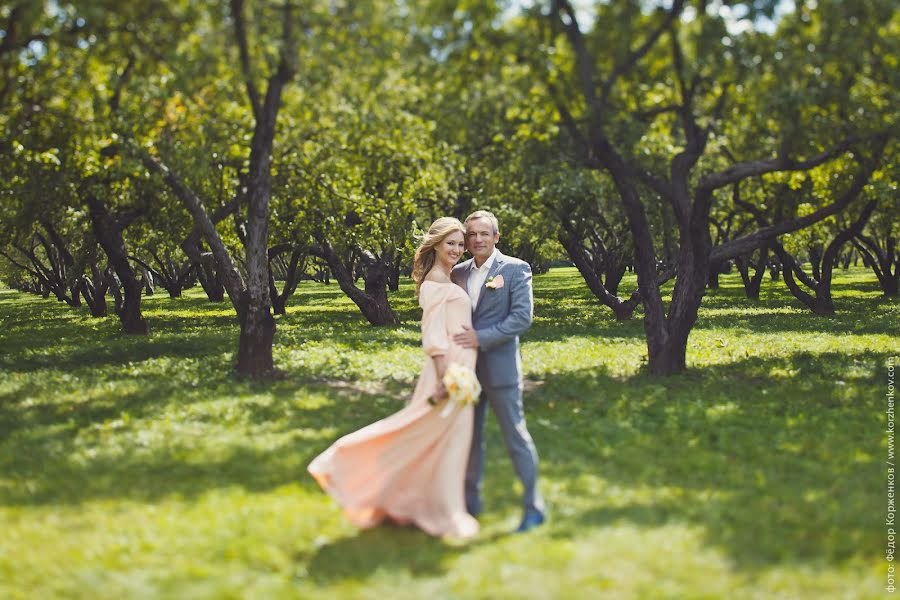 Fotógrafo de casamento Fedor Korzhenkov (korzhenkov). Foto de 9 de setembro 2015