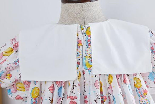 Title 9, Summer New Childrens Lapel Princess Dress Maca...