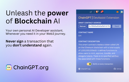 DevAssist ChainGPT Preview image 0