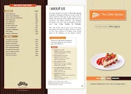 The Cake Xpress menu 2