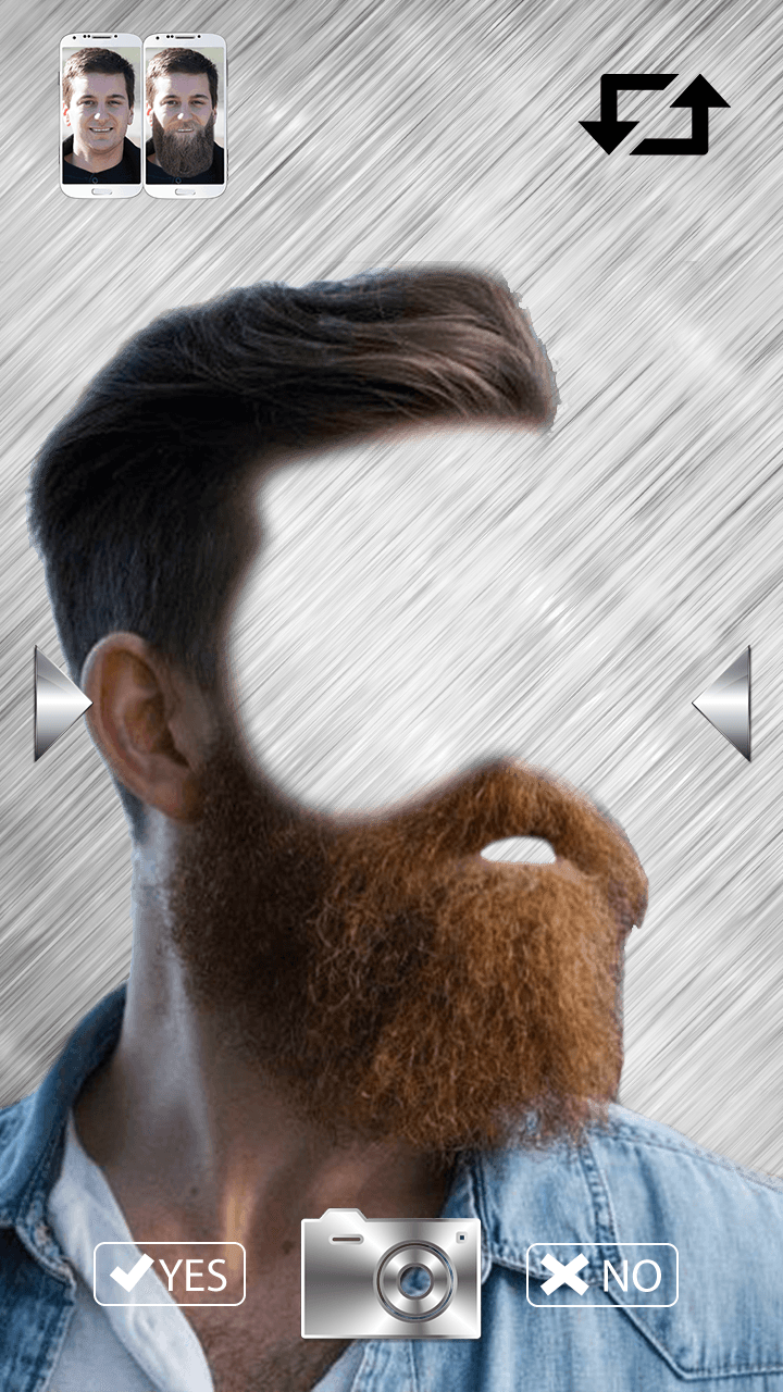 Beard Booth Photo Montage Screen 3