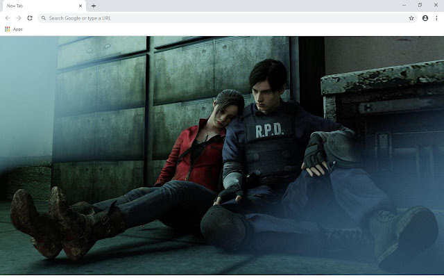 Resident Evil 2 Wallpapers and New Tab