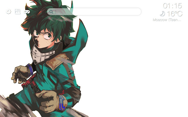 My Hero Academia HD new free tab theme logo