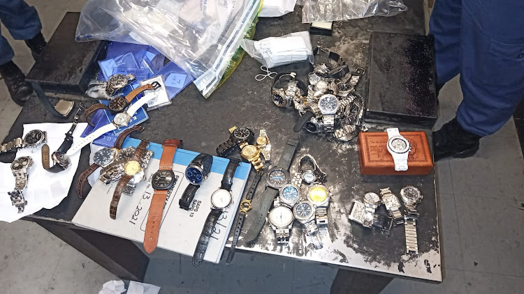 Allegedly stolen luxury watches worth R3m were confiscated from a pawn shop in Cape Town.